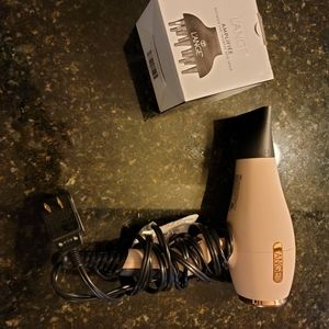 Lange Triomphe hair blow dryer and diffuser blush color